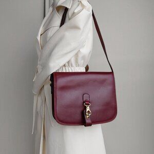 GUCCI Horsebit Flap Shoulder Bag